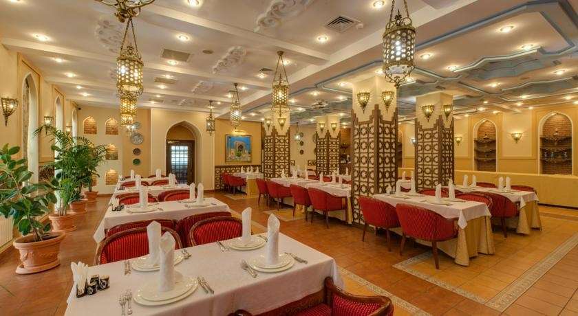 Kazzhol Hotel Astana Restoran fotoğraf